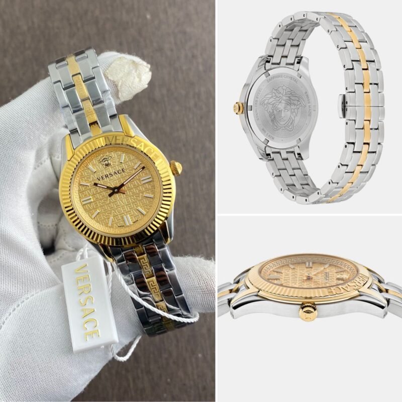 VERSACE GOLD TONE VE6C00523 ORIGINAL