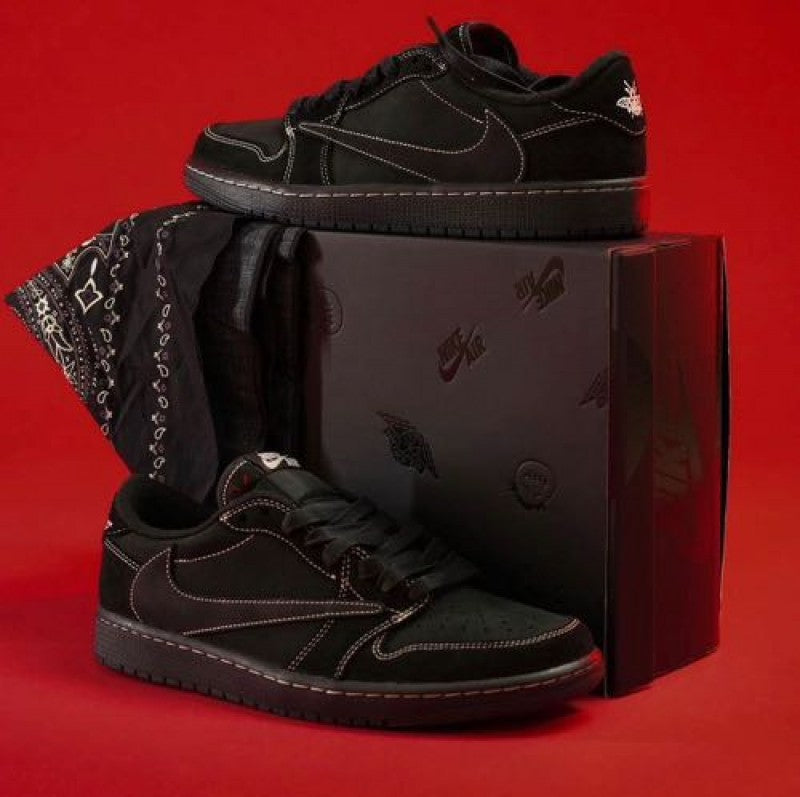Nikee Air Jordan Phantom Low x Travis Scott Semi Ua Full Kit