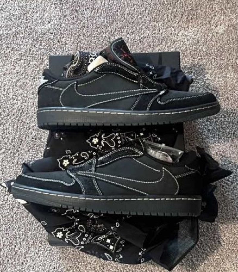 Nikee Air Jordan Phantom Low x Travis Scott Semi Ua Full Kit