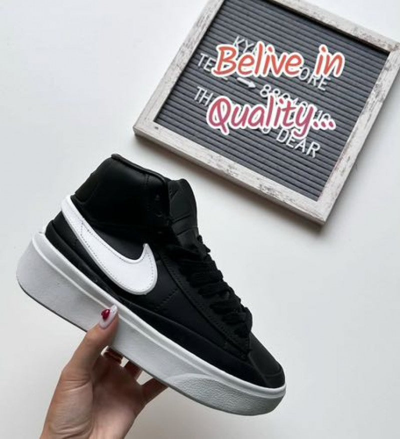 E blazer phantom high black white