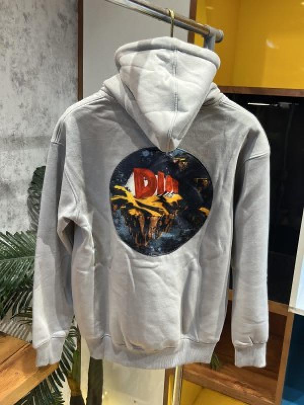 DIO R PREMIUM HOODIE GRAY CC 127