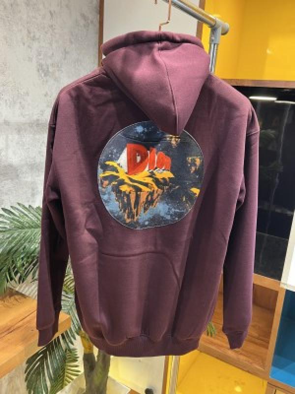 DIO R PREMIUM HOODIE WINE CC 127