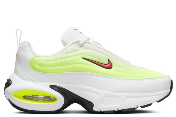 AIRMAX PORTAL SNEAKERS WHITE YELLOW