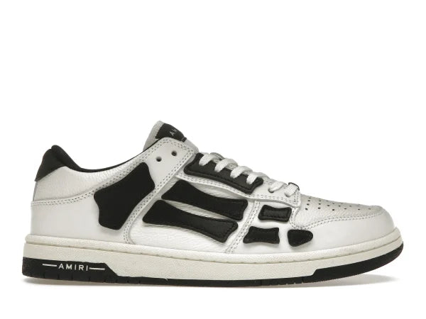 AMIRII SKEL TOP LOW WHITE BLACK WHITE