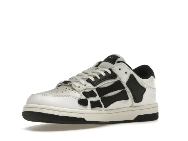 AMIRII SKEL TOP LOW WHITE BLACK WHITE