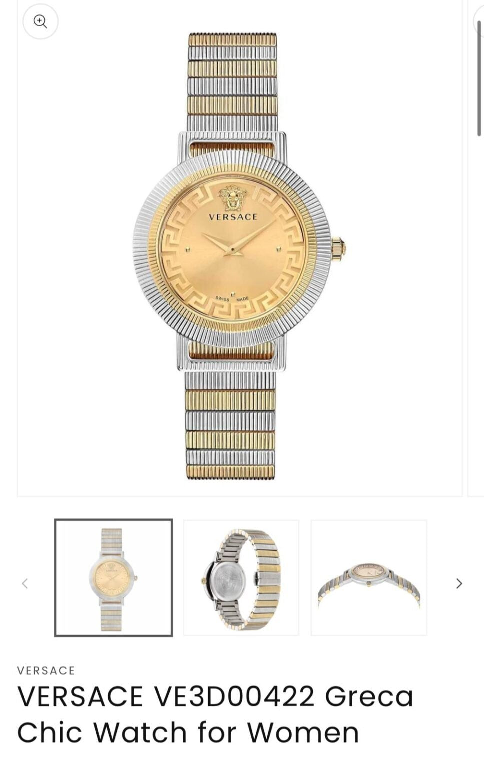 VERSACE GRECA FLOURISH VE3D00422