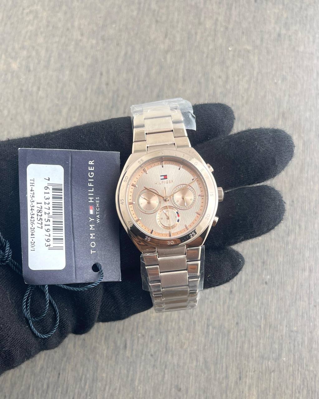TOMMY HILFIGER Rose Gold Bazzel