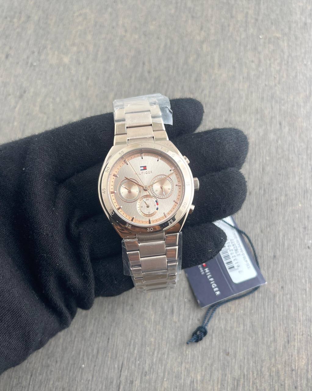 TOMMY HILFIGER Rose Gold Bazzel