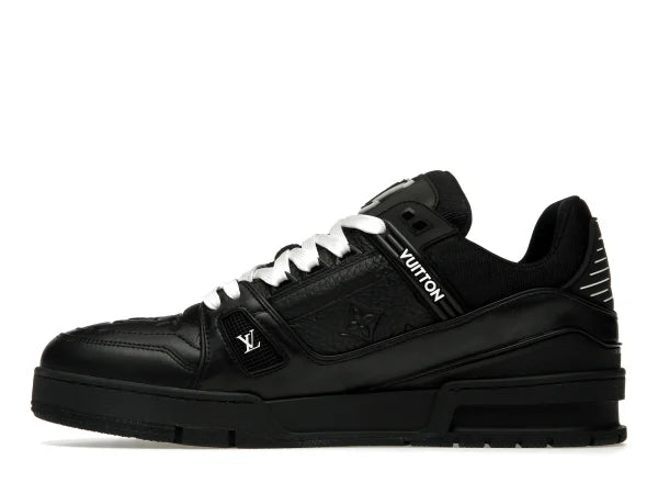 LV TRAINER BLACK EMBOSSED MONOGRAM
