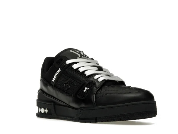 LV TRAINER BLACK EMBOSSED MONOGRAM