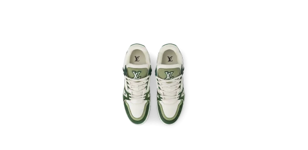 LV TRAINER SNEAKERS GREEN